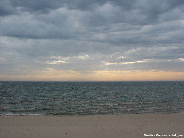 looking towards the horizon